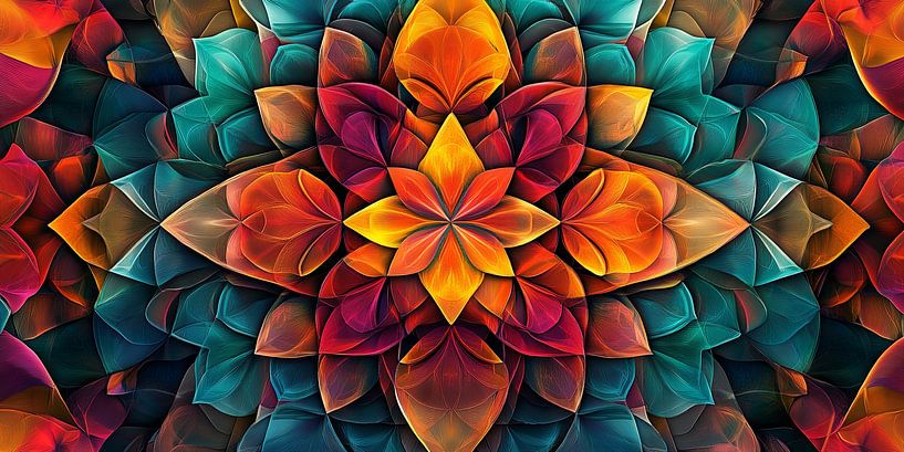 kaleidoscope print by Egon Zitter