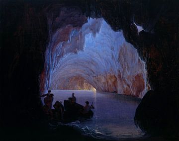 The Blue Grotto of Capri, Heinrich Jakob Fried