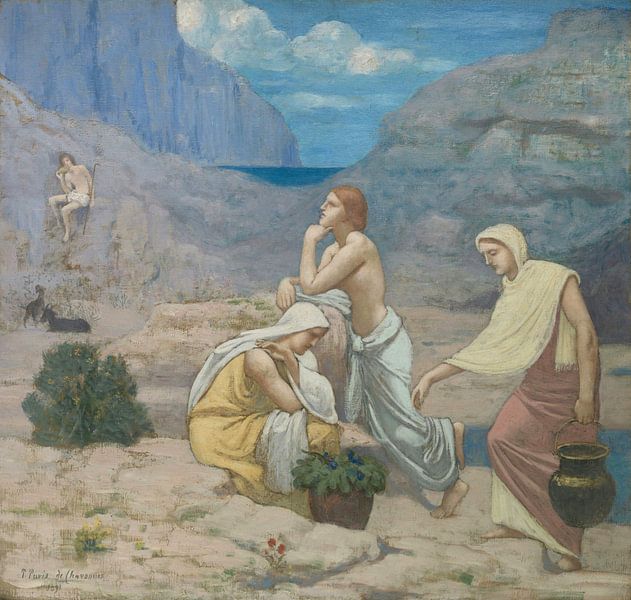 The Shepherd's Song, Pierre Puvis de Chavannes by All the Masters