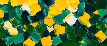 Colourful watercolour pattern by Poster Art Shop