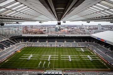 Newcastle United stadium in Newcastle