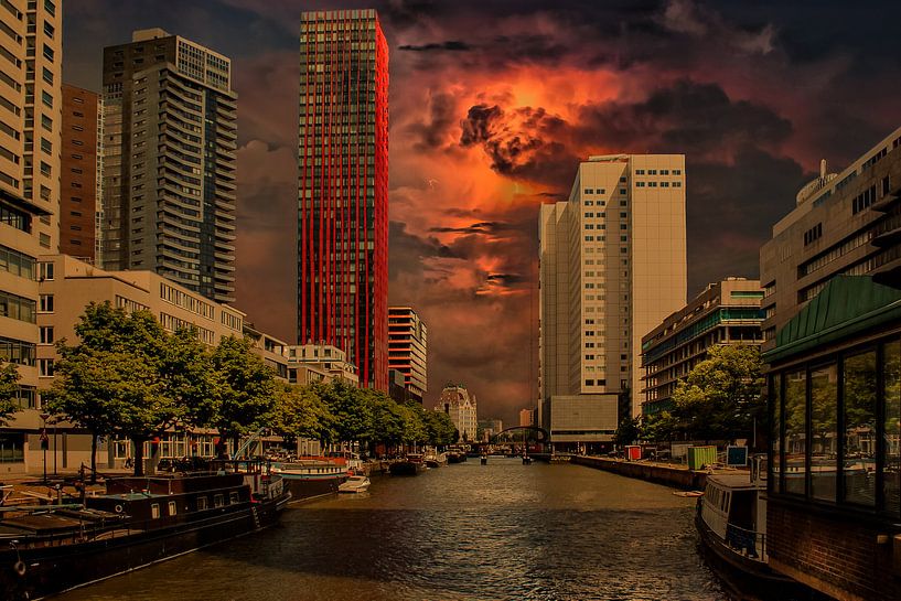 City, Rotterdam, The Netherlands van Maarten Kost