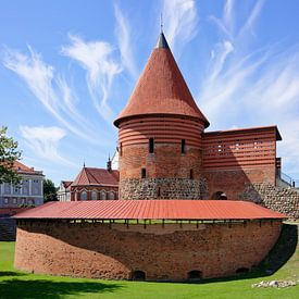 Le vieux château de Kaunas - Lituanie sur Gisela Scheffbuch
