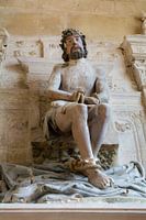 Christus-Statue Ikonoklasmus Kirche Vignory