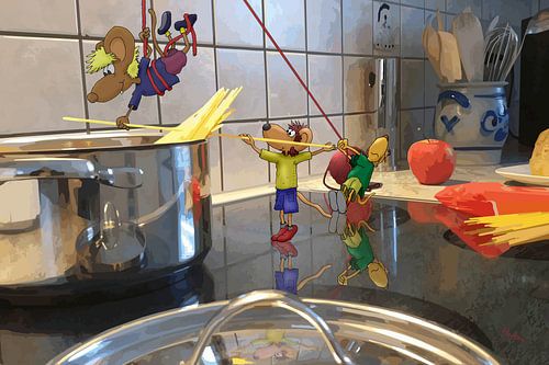 Teamwork In The Kitchen