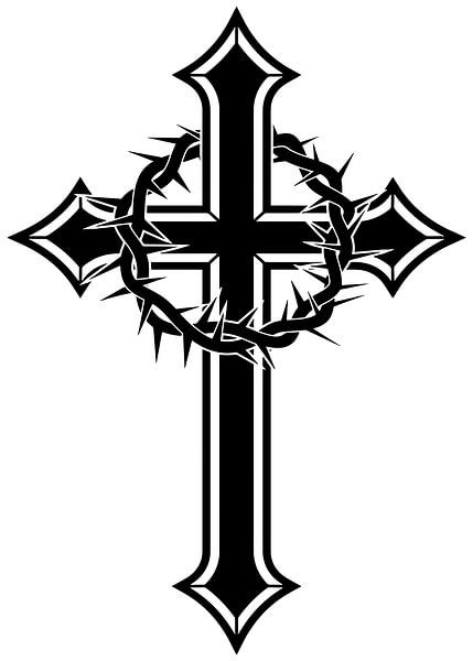 Kreuz mit Dornenkrone von Art Kingdom