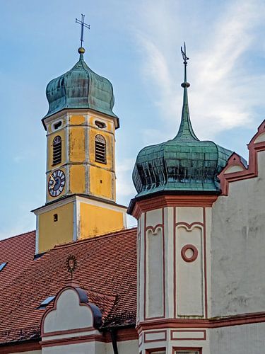 Essing parochiekerk in het Altmühltal