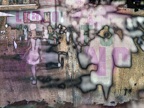 Walking through an italian night