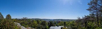 Vue panoramique de la ville norvégienne de Sandefjord sur Matthias Korn