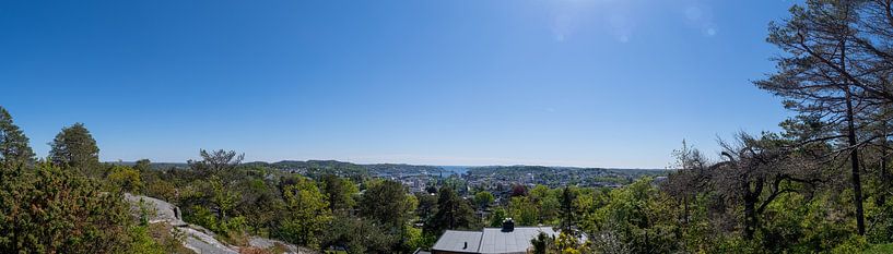 Panoramic view of the Norwegian town Sandefjord by Matthias Korn