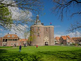 The Drommedaris in Enkhuizen by Martijn Tilroe