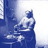 Het Melkmeisje,  Delfts Blauwe kleuren van Yanuschka | Fotografie Noordwijk