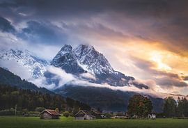 Coucher de soleil à Hammersbach