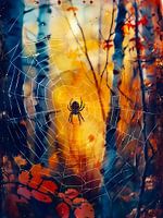 Spin in het web
