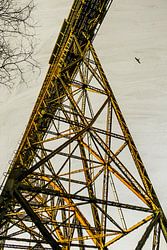 Müngstener Brücke - Stahlstützen im Morgenlicht