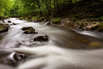 Het Schwarzatal in Thüringen van Roland Brack