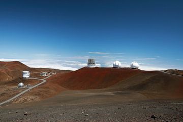 Mauna Kea telescopes , Big Island, Hawaii,USA sur Frank Fichtmüller