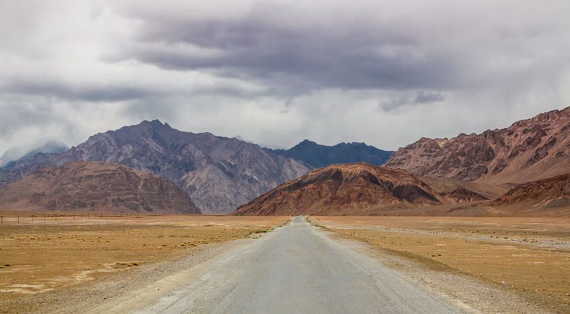 Mountains of Tajikistan by Johnny van der Leelie