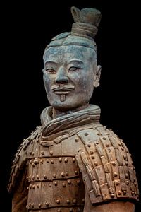 Het Terracottaleger van Xian in China
