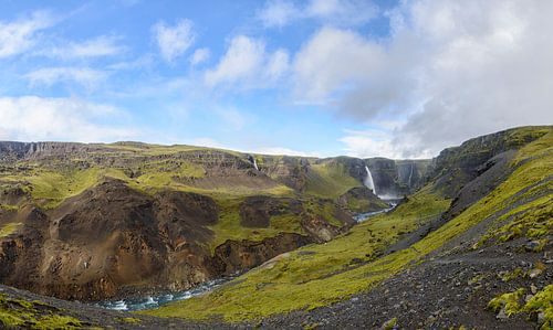 Haifoss landschap