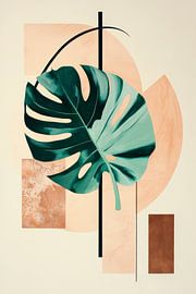 Feuille et formes sur Poster Art Shop