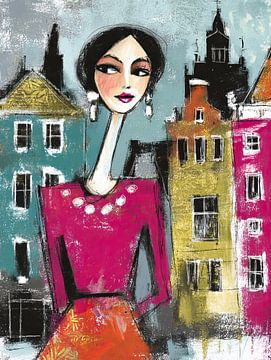 Flushing sur Peinture Abstraite