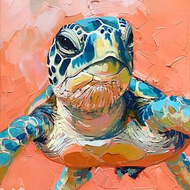 Sea turtle by Poster Art Shop
