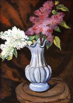 Suzanne Valadon, Vase mit Blumen - 1922