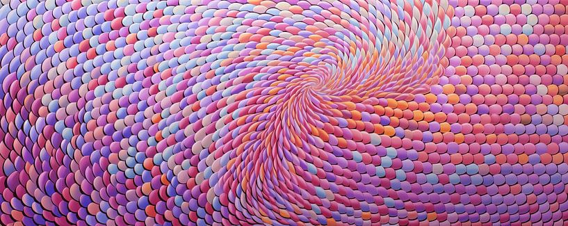 Mandala coloré 174960 par Peinture Abstraite