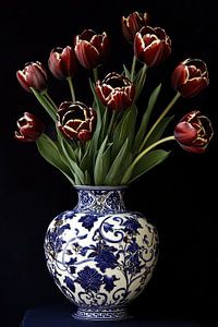 Le silence en rouge et bleu