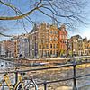 Amsterdam in Winter van Dalex Photography