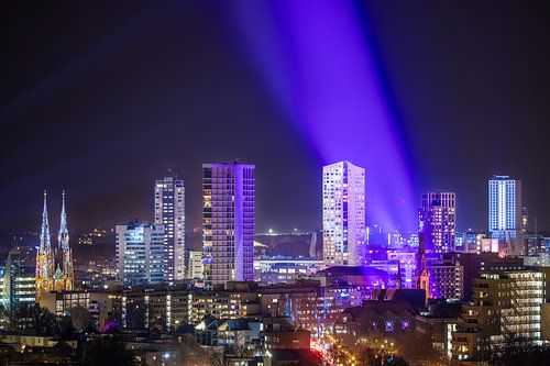 Skyline während GLOW 2025