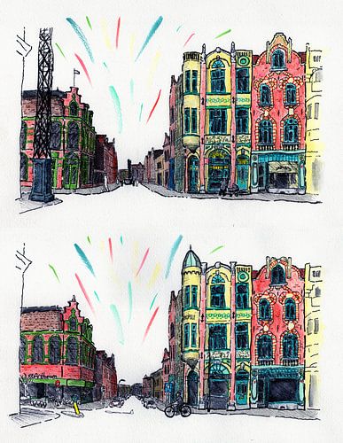 Venlo Centre, Meropole 1920-2020