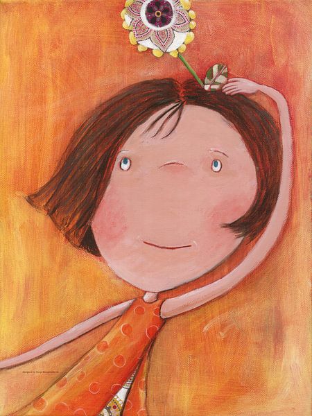 Enfant-fleur Linchen par Sonja Mengkowski