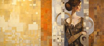 Woman Modern | Modern by ARTEO Paintings