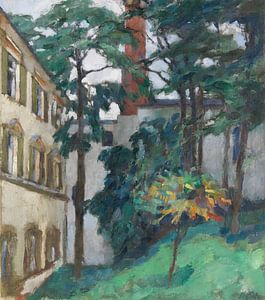 Leo Putz - Schlosshof (1912)
