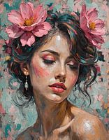 Flower woman