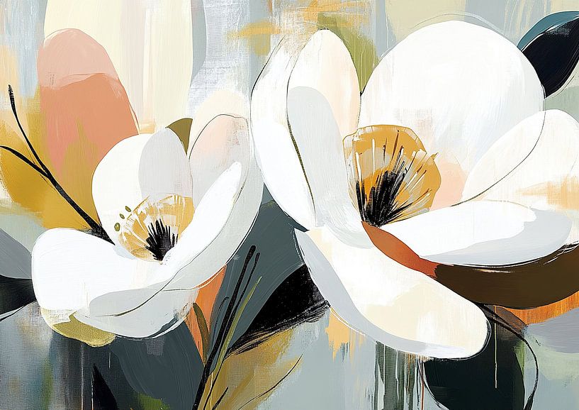 Flüsternde Blütenblätter in Farbe von Zen und Mehr