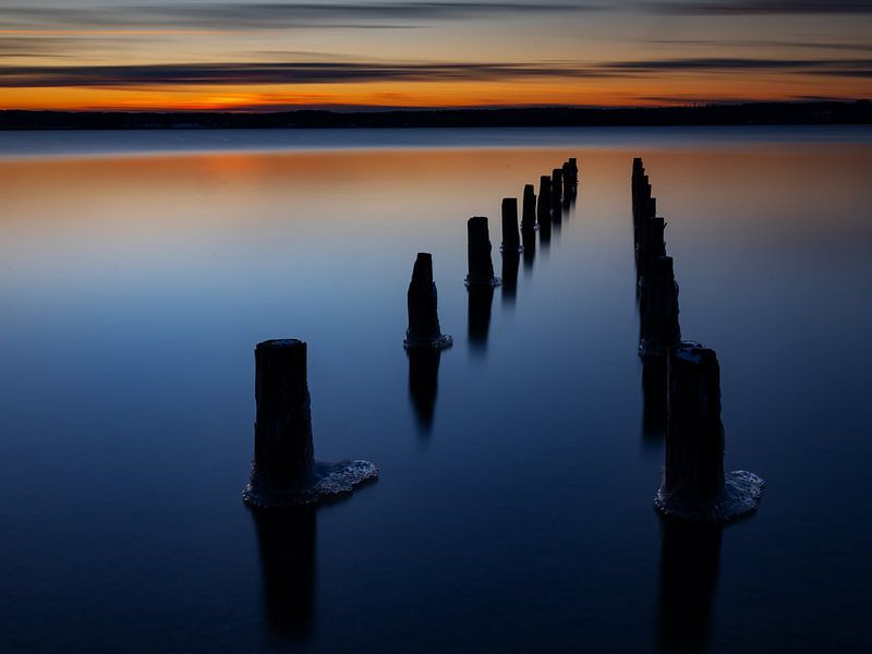 Abendstimmung am Starnberger See von Andreas Müller