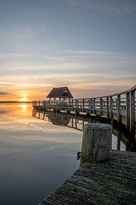 Sonnenaufgang am See. von Karsten Rahn