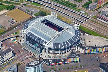 Luchtfoto Amsterdam Arena / Johan Cruijff Arena van Anton de Zeeuw