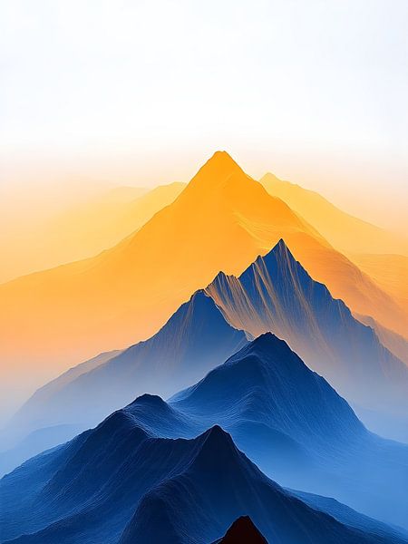 L'art des montagnes par Art Kingdom