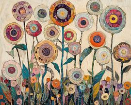 Kreisblumen | Lebendige Blumenszenen