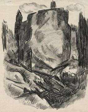 Landschaft (Anfang bis Mitte des 20. Jahrhunderts) von Marsden Hartley von Peter Balan