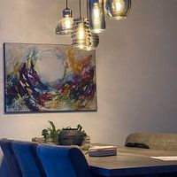Klantfoto: Deeper Look van Gena Theheartofart, als art frame