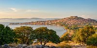 Dorp Molivos op het Griekse eiland Lesbos