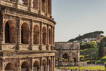 Colisée Rome, Italie sur Gunter Kirsch