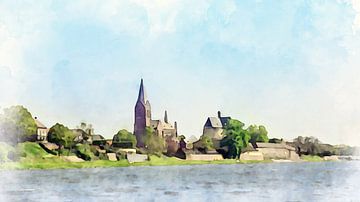 Blick auf Kessel, Limburg