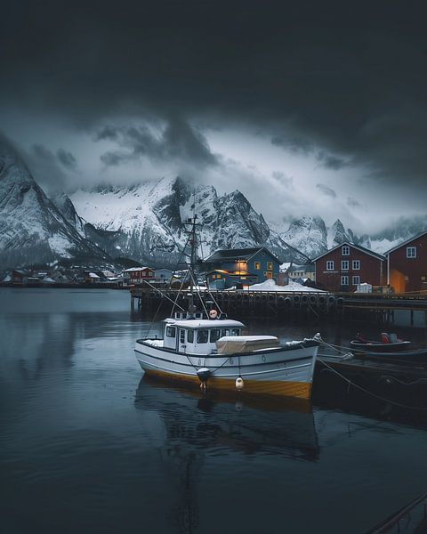 Boot im Hafen von fernlichtsicht