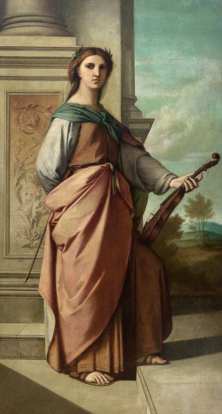 The Musical Poetry, Anselm Feuerbach by Masterful Masters
